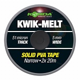 Лента Korda PVA Kwik-Melt 5mm 20m