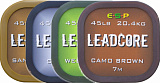 Лидкор E-S-P Leadcore / 45lb / 7m  (20,5kg) - Camo Brown