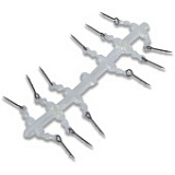 Булавки с кольцом для крепления насадок MS RANGE Quick Spike - 10mm / 12 шт.