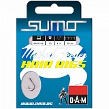 Крючки с поводком для фидера DAM SUMO® RUNNER HAIR RIG - 30cm / 10шт.