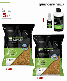 Прикормки FC ЛЕЩ 5кг и ароматика набор