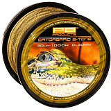 Леска плетеная PB Products GATOR BRAID - 0.35mm / 35lb / 1000m