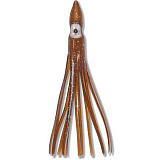 Силиконовая приманка AQUANTIC® OCTOPUS - 15 cm / Motor Oil - 4шт.