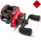 Катушка мультипликаторная IRON CLAW HIGH-V? RED Low Profile Cast LH / 7+1BB / 7.3:1 / 205g