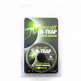 Поводковый материал Korda N-Trap Semi-stiff 30lb Weedy Green