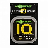 Поводковый материал Korda IQ The Intelligent Hooklink 10lb 20м