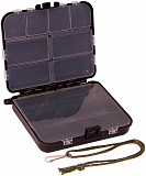 Коробка-раскладушка Kosadaka "Книжка" TB-S12 11*9.5*2.5см для мелочей, чёрная