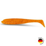 Виброхвост IRON CLAW Moby Softbaits SLIM JIM UV Non Toxic / 7cm / Dirty Carrot - 2шт.