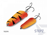 Блесна колеблющаяся DELPHIN STEPZ StripSCALE Hook №2 / 7cm / 10g - TIGERA