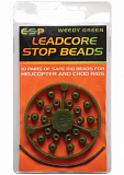 Бусина-стопор E-S-P Leadcore Stop Beads - 20шт. Weedy Green 