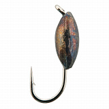 Мормышка вольфрамовая Lucky John СЕМЕЧКА с петел. 020