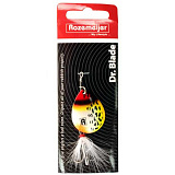 Блесна вращающаяся ROZEMEIJER DR. BLADE - №4 / 5g - Red Head
