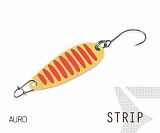 Блесна колеблющаяся Delphin STRIP Spoon / 2,0g - AURO