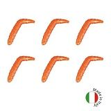 Силиконовые приманки плавающие IRON TROUT BACO / 4cm / Sweet / Orange Glitter - 6шт.