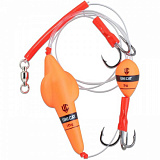 Готовая оснастка UNI CAT Rotating Worm Rig - 20g + 5g / 160cm