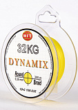 Леска плетёная WFT KG ROUND DYNAMIX Yellow 300/035