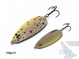 Блесна колеблющаяся DELPHIN ELIPZ FullSCALE Hook №2 / 7.5cm / 12g - TROUTY