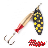 Блесна Mepps AGLIA LONG HEAVY NR/Jaune Черный/Желтый №3 24гр.