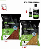 Прикормки FC ЛЕЩ-ПЛОТВА 5кг и ароматика набор