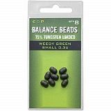 Бусины утяжеленные E-S-P Tungsten Loaded Balance Beads - Small / 0,3g / 8шт. Weedy Green