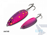 Блесна колеблющаяся DELPHIN ELIPZ FullSCALE Hook №2 / 7.5cm / 12g - AVATAR