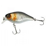 Воблер JACKALL Chubby 38 uv mat silver & black