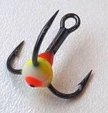 Крючок-Тройник Для Приманок Lucky John С Каплей Цвет. Разм.014/yrf