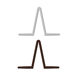 Стопоры для насадок DELPHIN Pellet Stopper - L / Brown, Clear - 100шт.