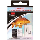 Поводок DAM SPEZI CARP Rig - 70cm  - 10шт.